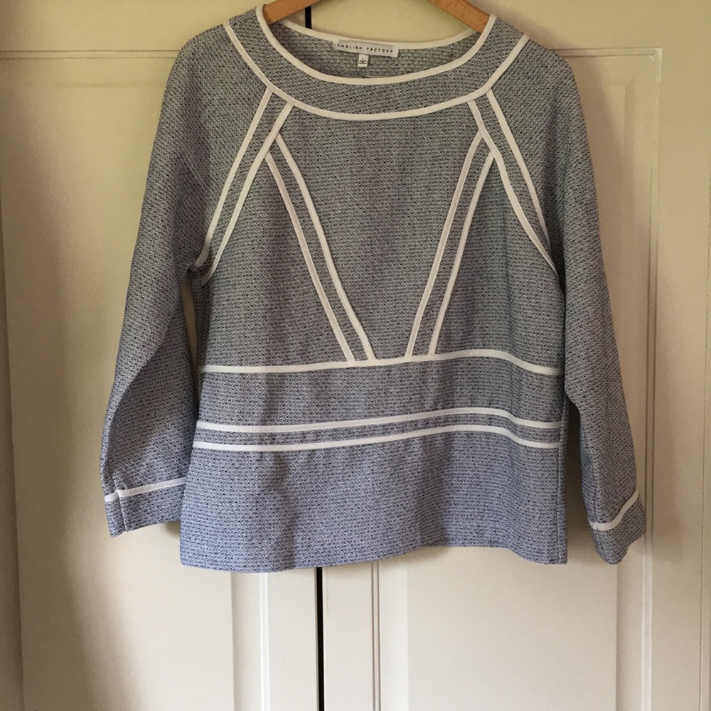 Navy Blouse - image 2